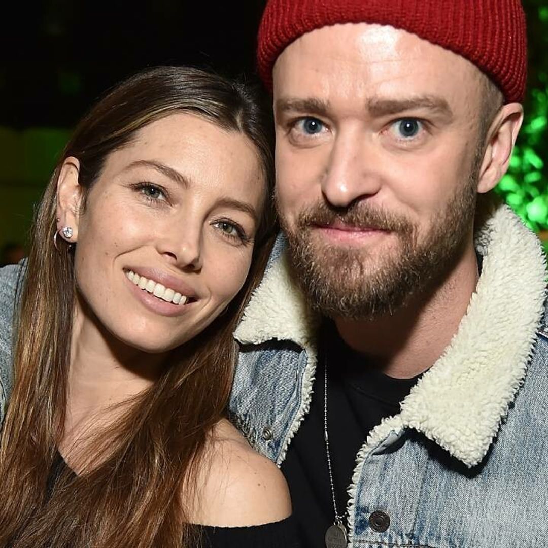 Justin Timberlake and Jessica Biel share first photos of son Phineas in adorable Halloween costume