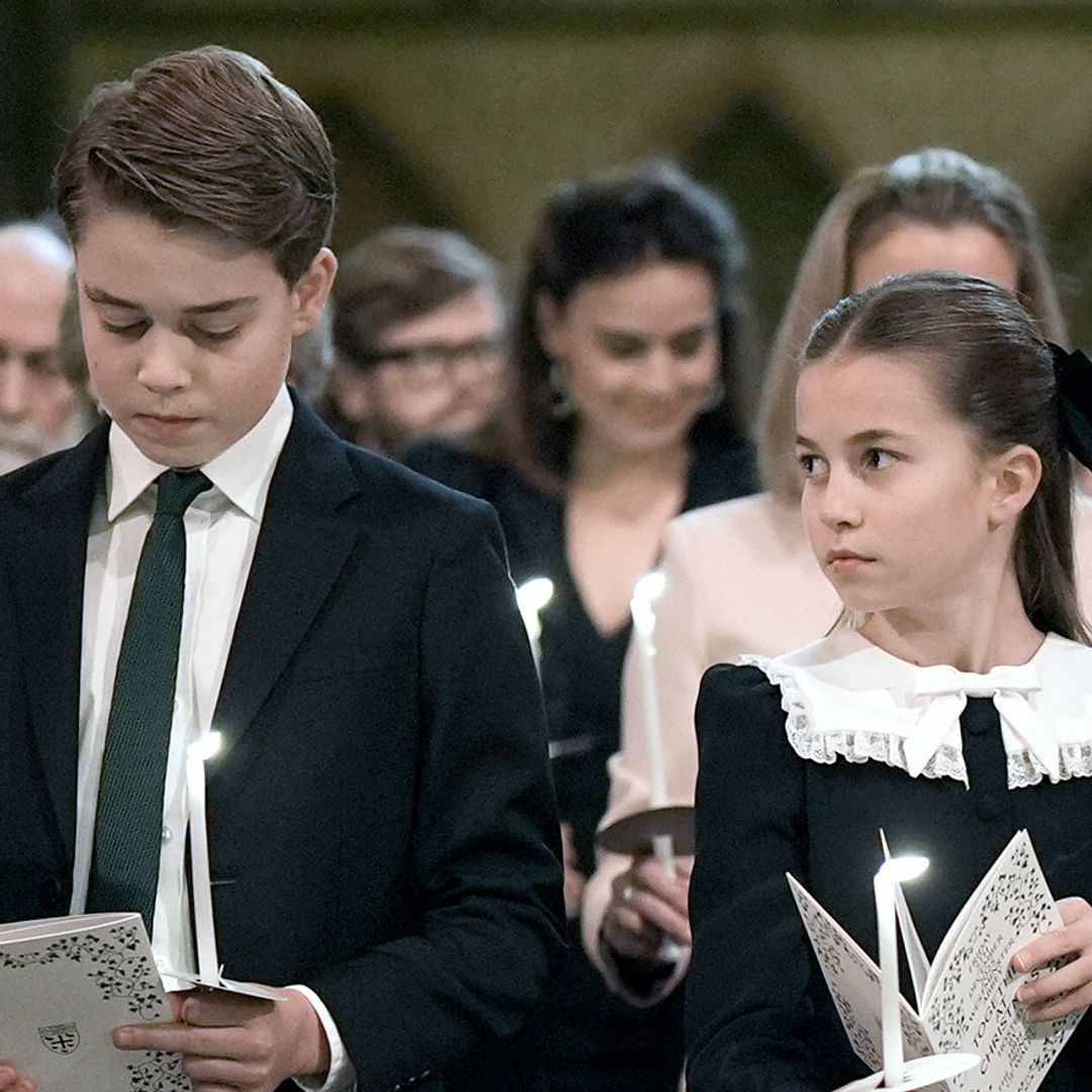 Princess Charlotte is a mini Kate with affectionate gesture 