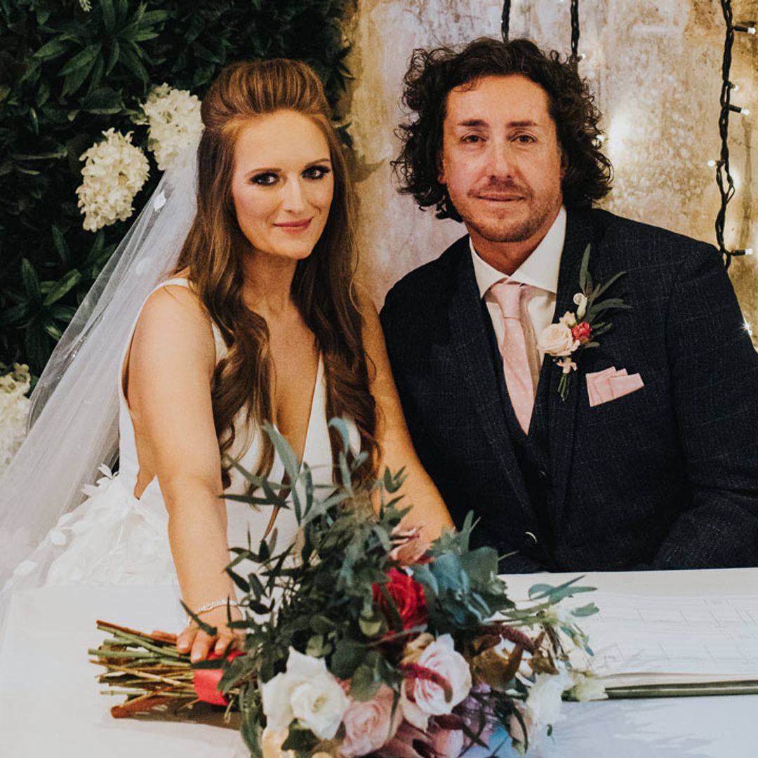 Exclusive: Ryan Sidebottom and wife Madeleine marry in romantic wedding - see the photos