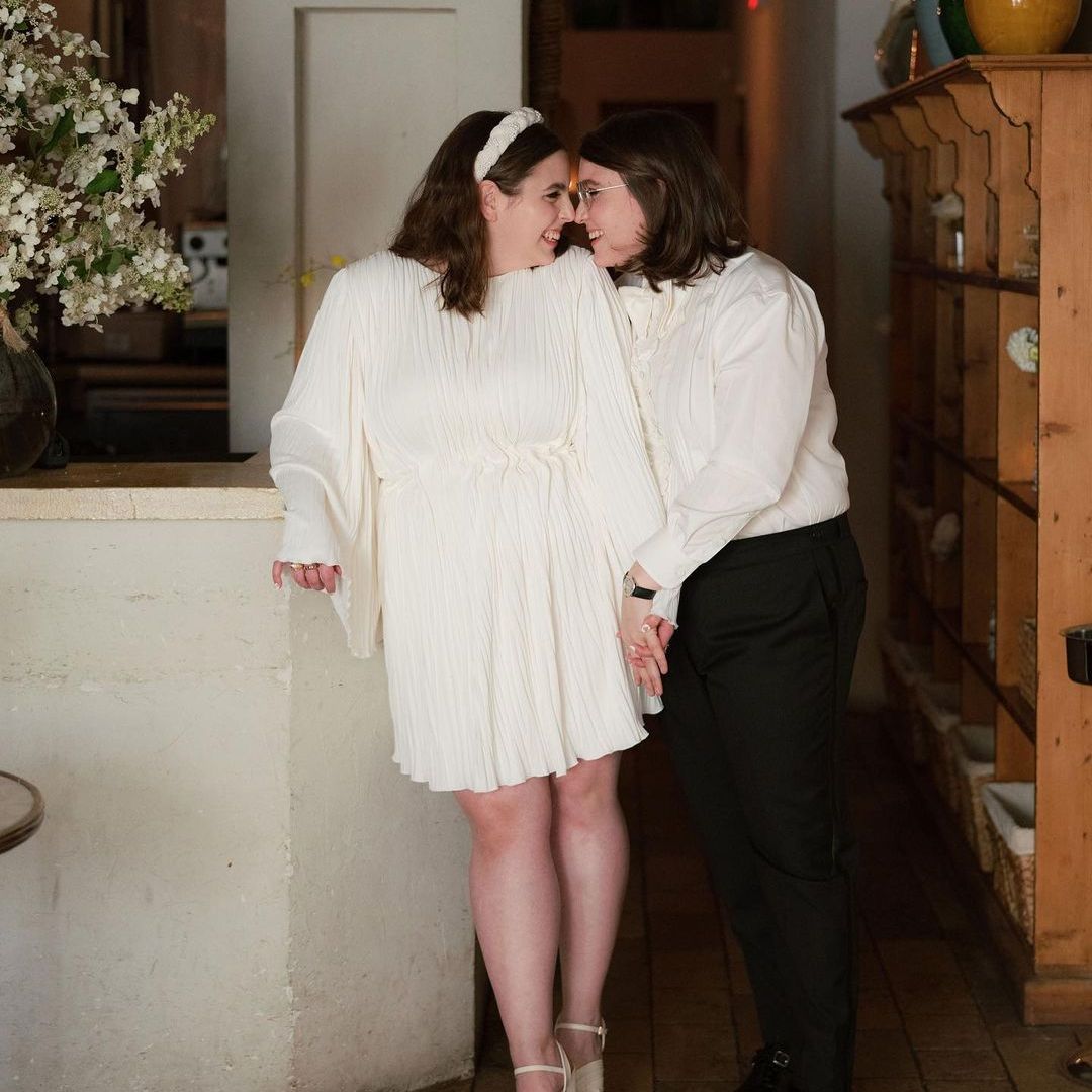 Inside Beanie Feldstein and Bonnie-Chance Roberts' dream fairytale wedding