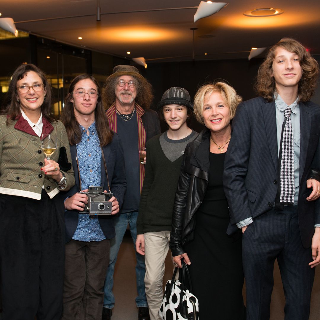 Director Rebecca Miller, Rocco Rinaldi-Rose, Karen Rinaldi, Ronan Day-Lewis and guests attend the cocktail reception for "Maggie's Plan" during the 53rd New York Film Festival at Alice Tully Hall, Lincoln Center on October 4, 2015 in New York City