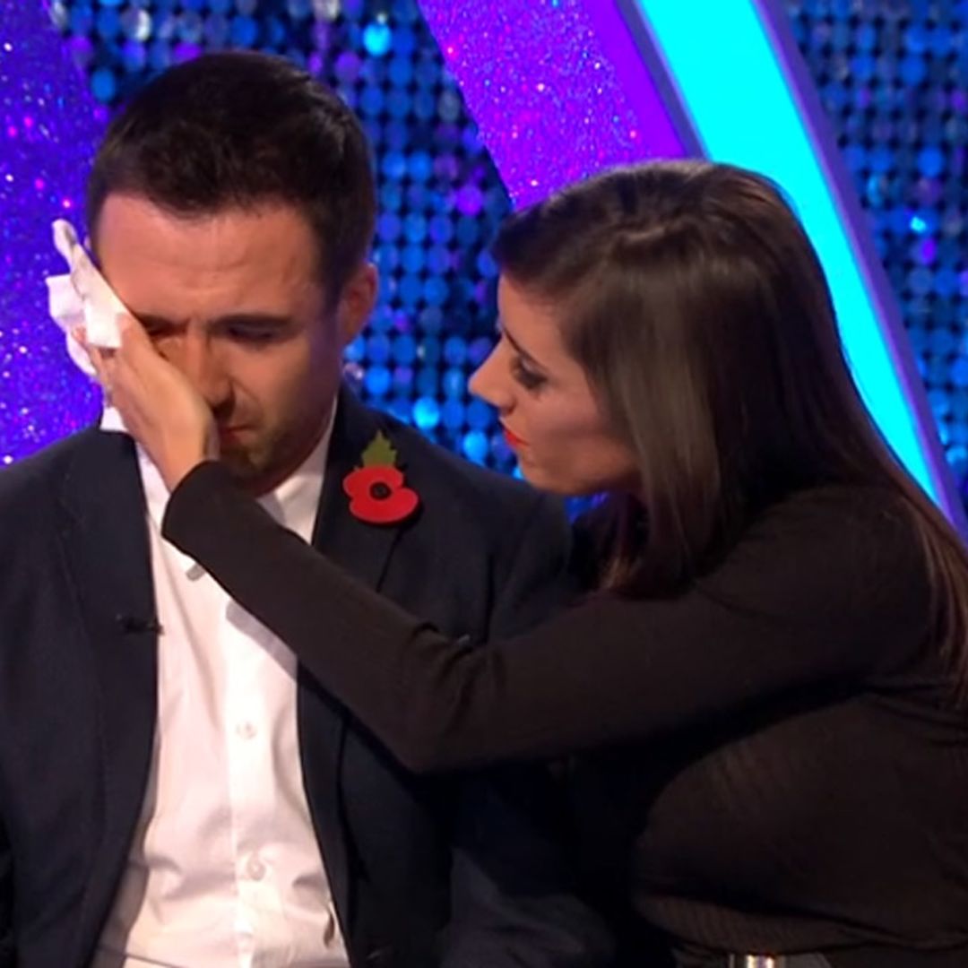 Strictly's Will Bayley and Janette Manrara break down in tears live on TV while discussing their shock exit