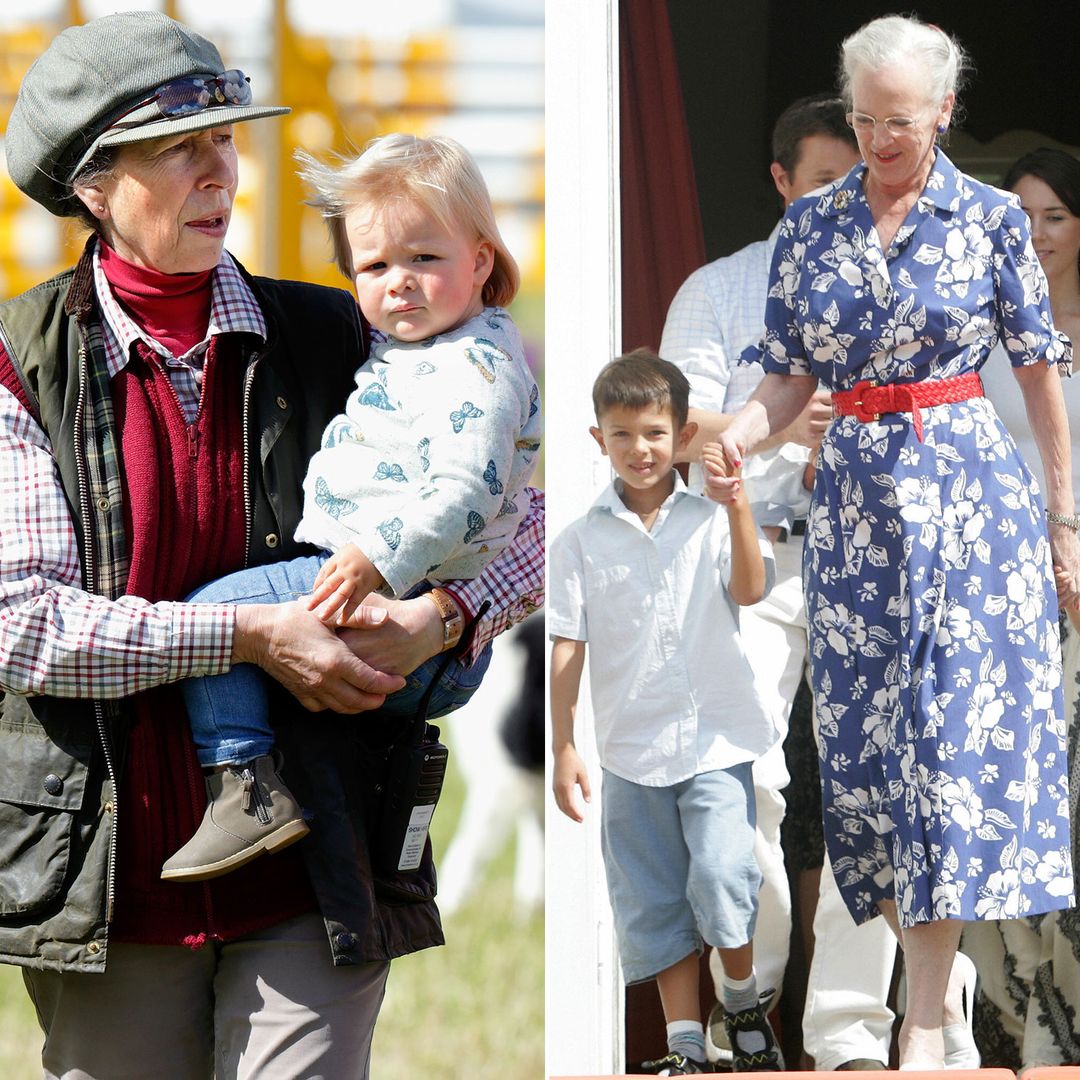Princess Anne, Queen Margrethe and more royal grandmothers doting on their grandchildren in 10 sweet photos