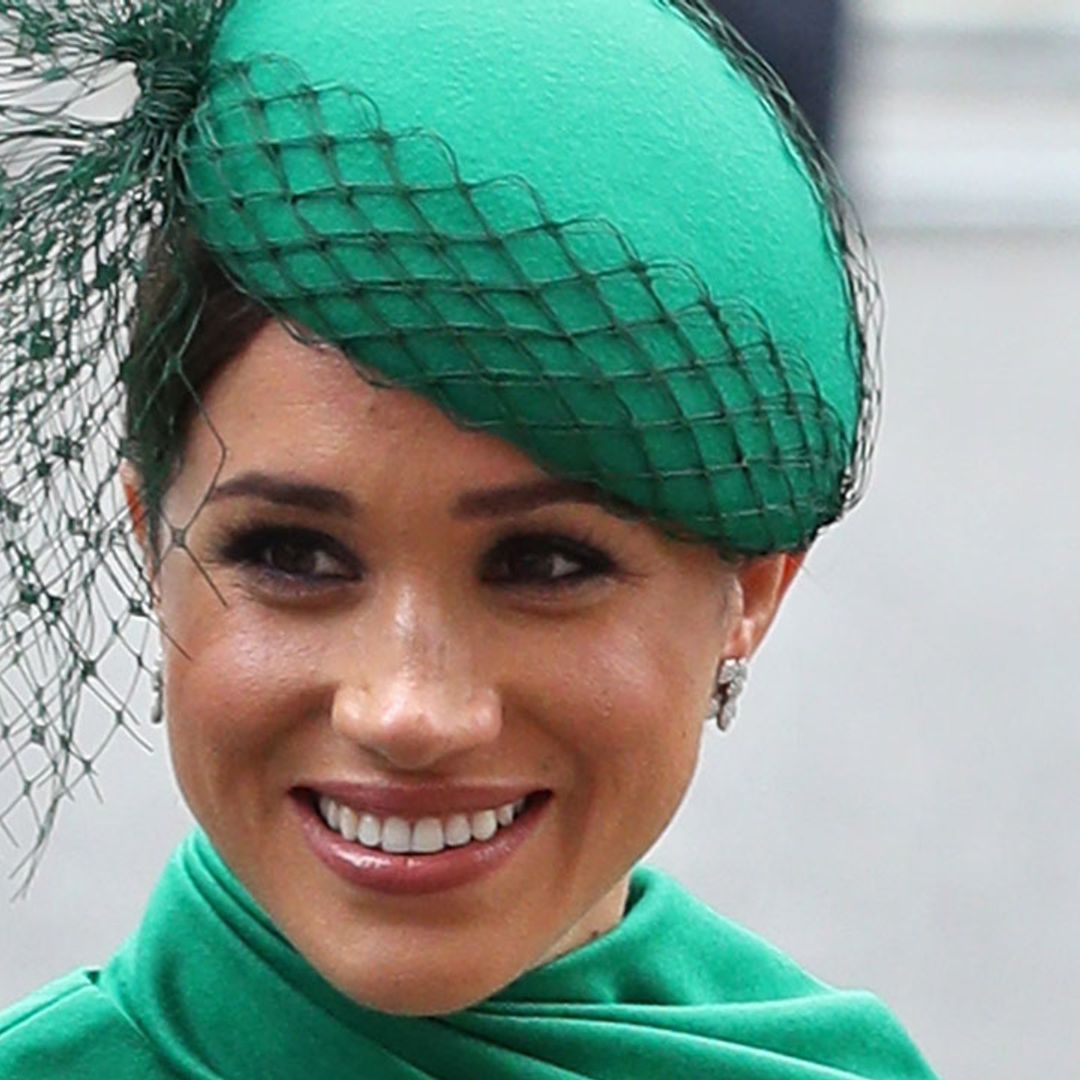 Meghan Markle turns heads in a green Emilia Wickstead dress at the Commonwealth Day service