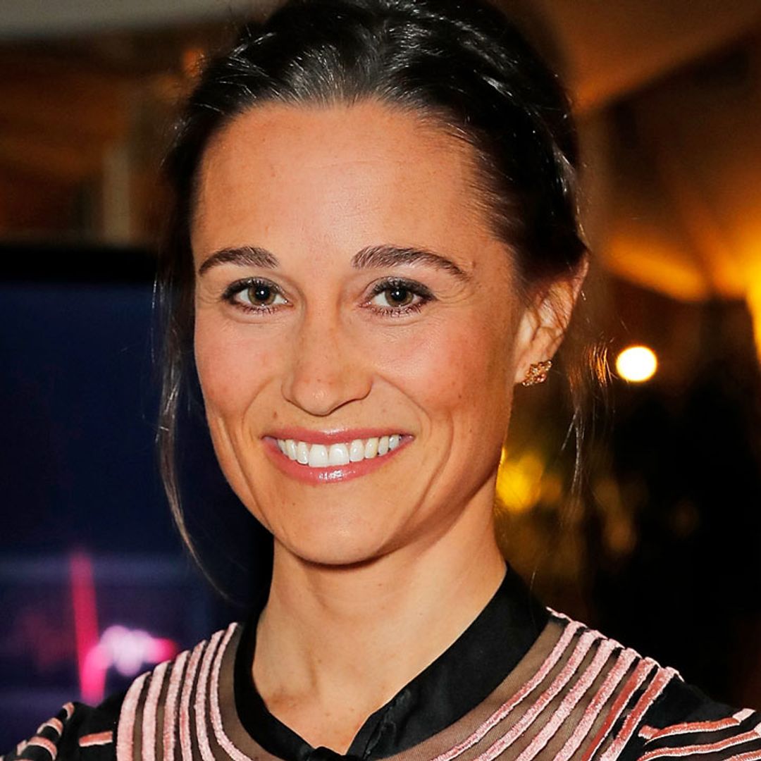 Pippa Middleton stuns in eye-catching Temperley dress at first public post-baby appearance