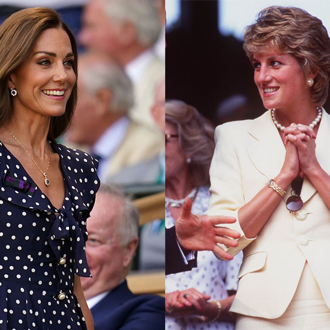 Kate Middleton's tribute to Princess Diana at Wimbledon - did you realise?