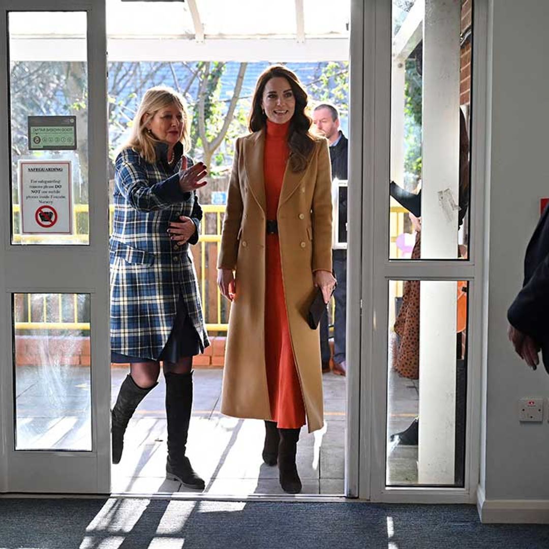 Princess Kate visits Luton nursery for first solo outing of the year - best photos