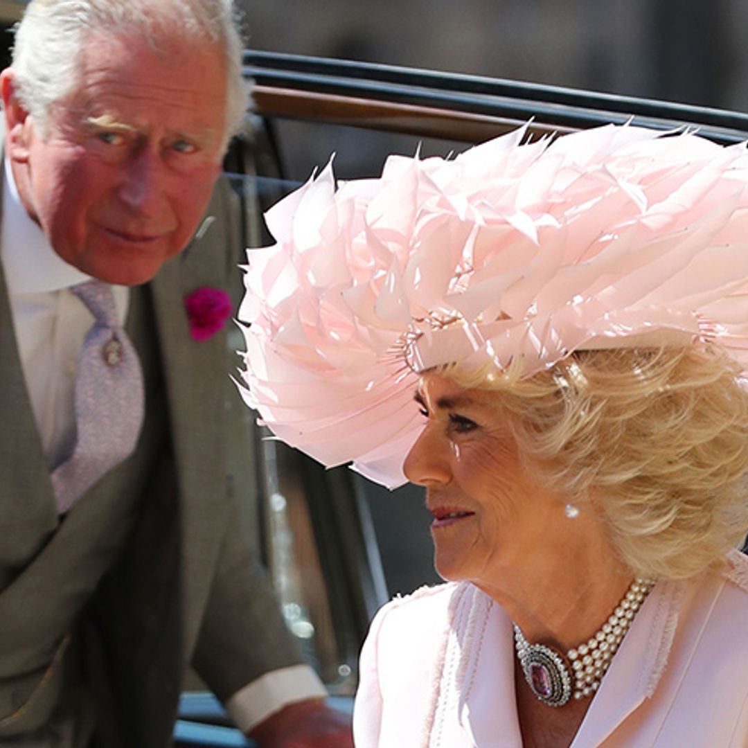 We can't stop thinking about the Duchess of Cornwall's hat she wore to the royal wedding
