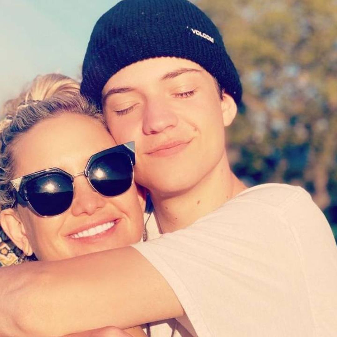 Kate Hudson shows support for teenage son as he goes Instagram official with girlfriend