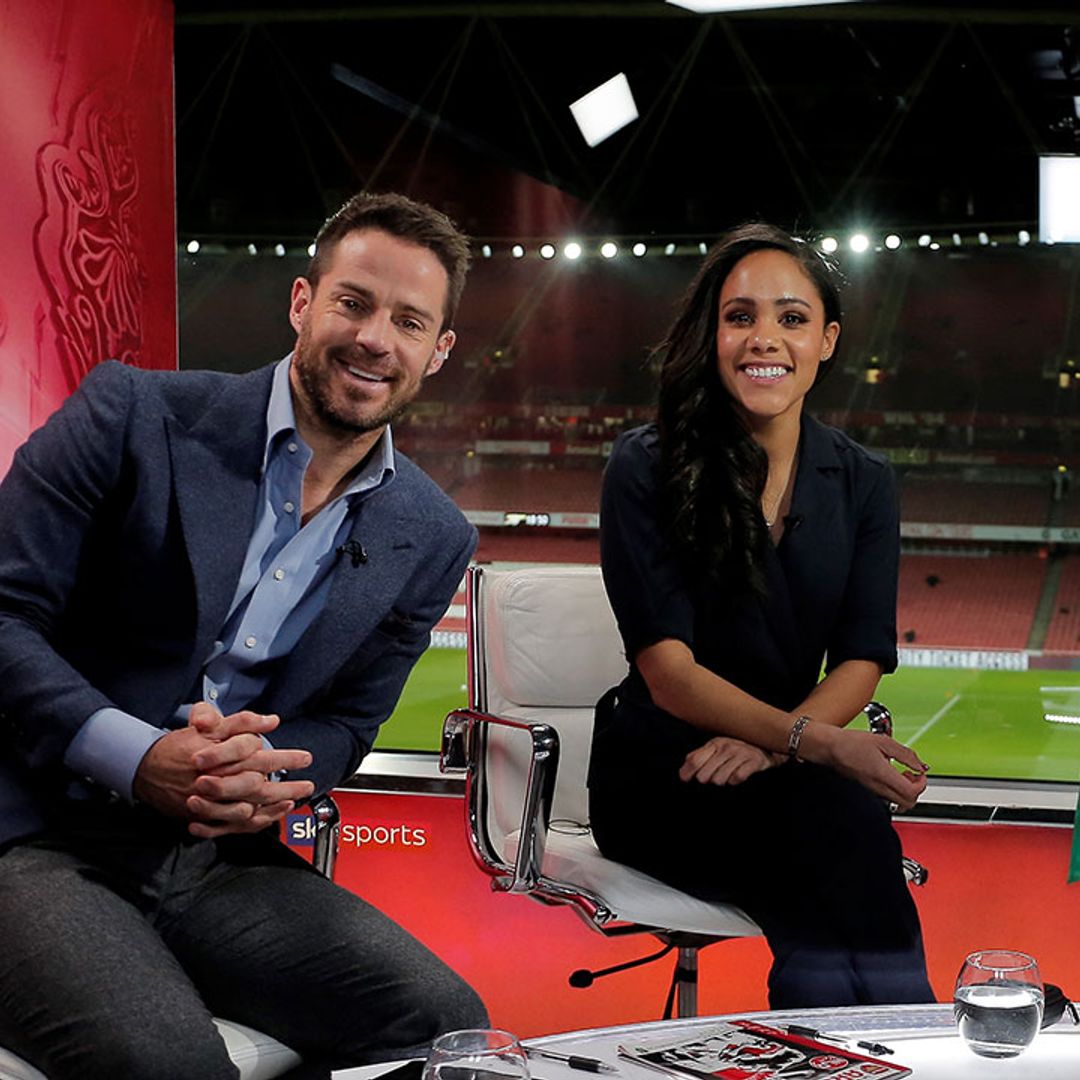 What is Strictly's Alex Scott's relationship with Jamie Redknapp?
