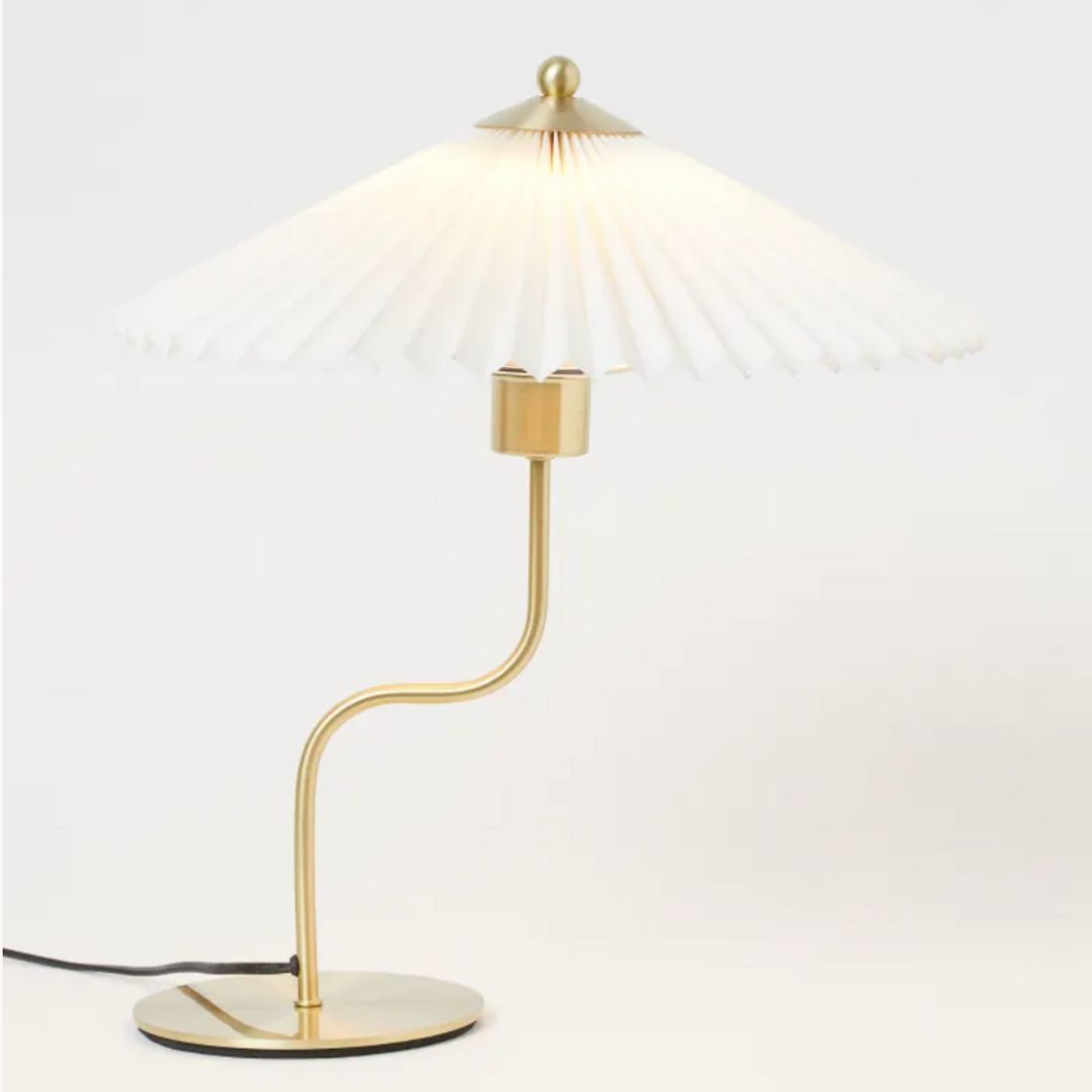 Pleated-shade table lamp - H&M