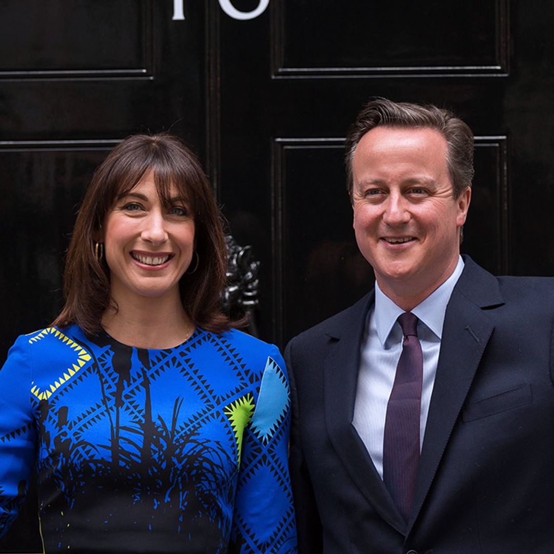 David and Samantha Cameron leave gift for Boris Johnson and Carrie Symonds' baby at Downing Street