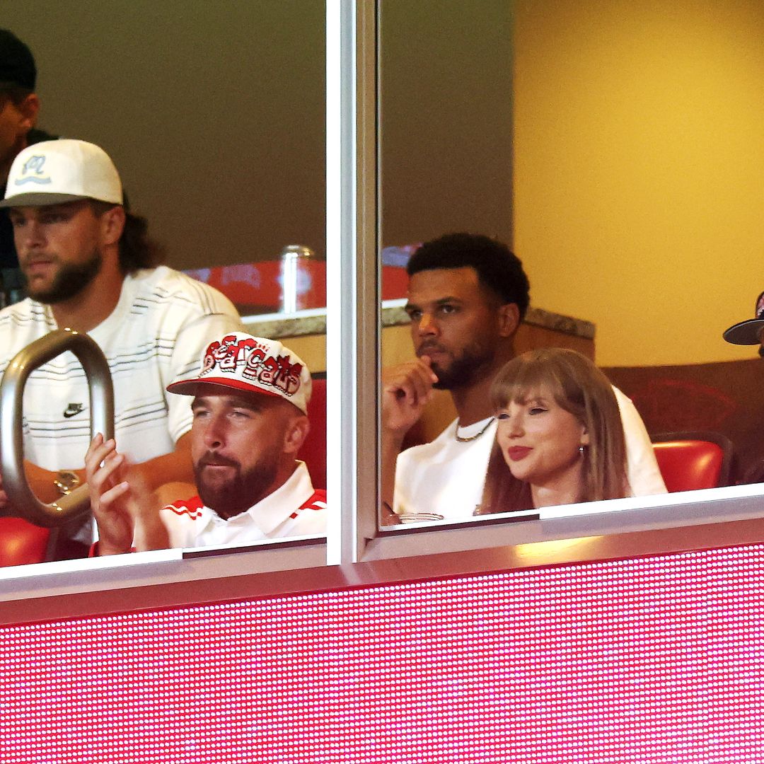 ​Taylor and Travis make glowing first public appearance following engagement news