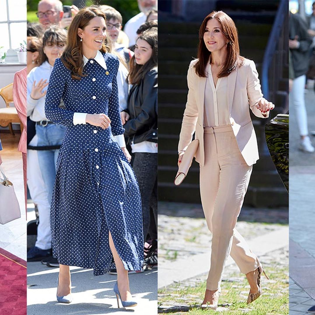 Royal style watch: gowns, jumpsuits and gorgeous heels on Europe's regal ladies