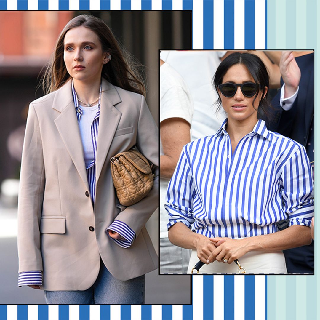 Blue & white striped shirts are seriously trending! From Primark to H&M, Frankie's Shop & more