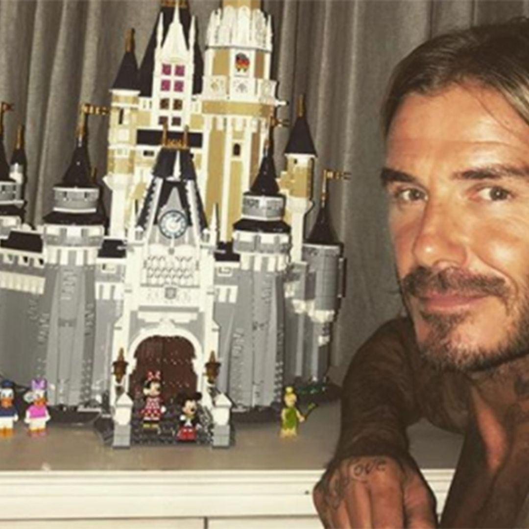 David Beckham has built a Disney castle for his daughter Harper – see the photo!