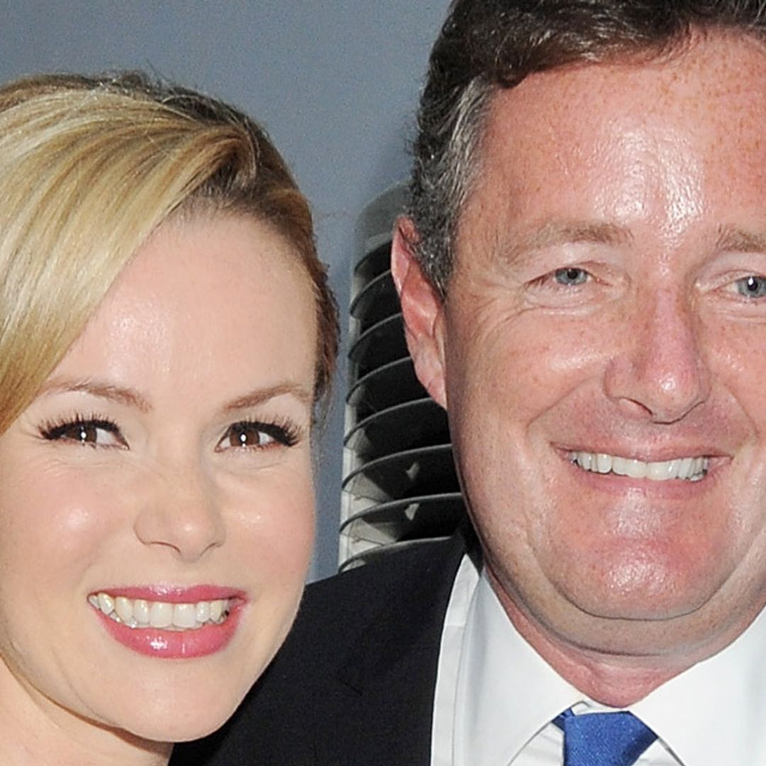 Amanda Holden holidays with Piers Morgan in France