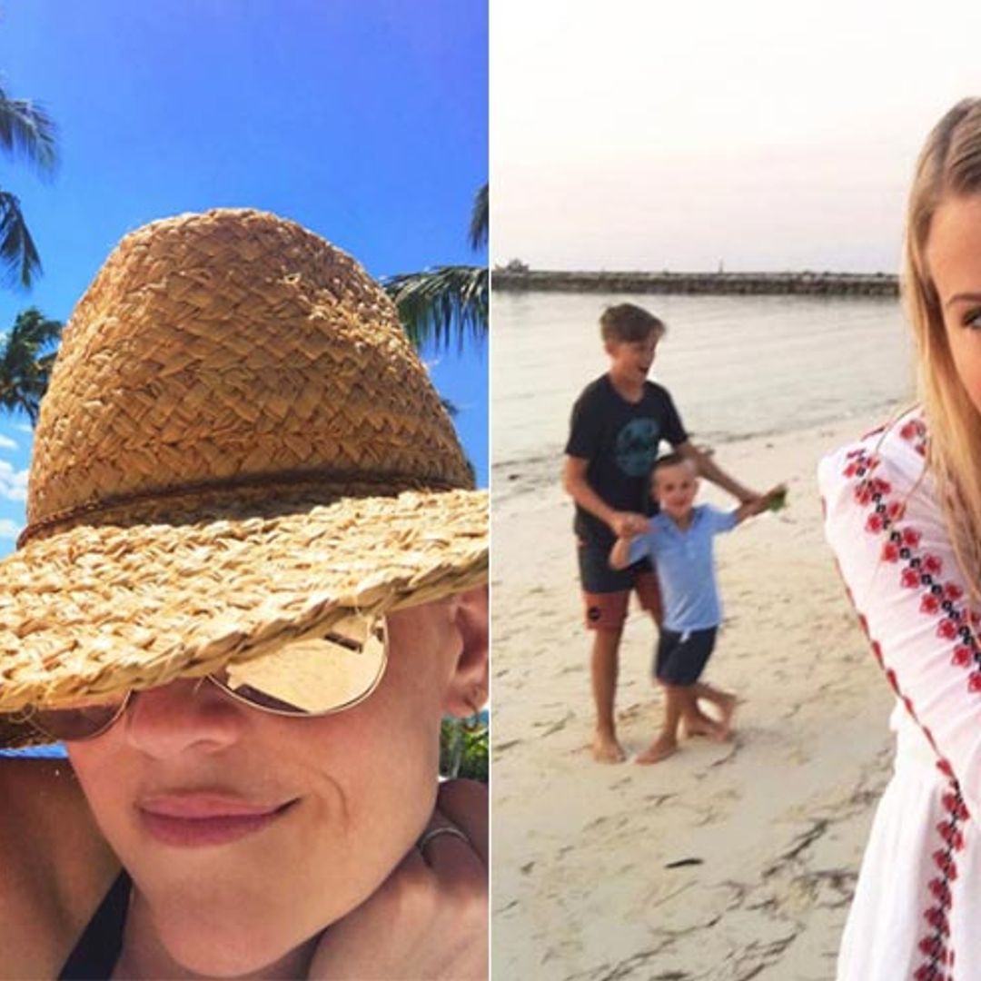 Reese Witherspoon enjoys family holiday in the Bahamas: see pics
