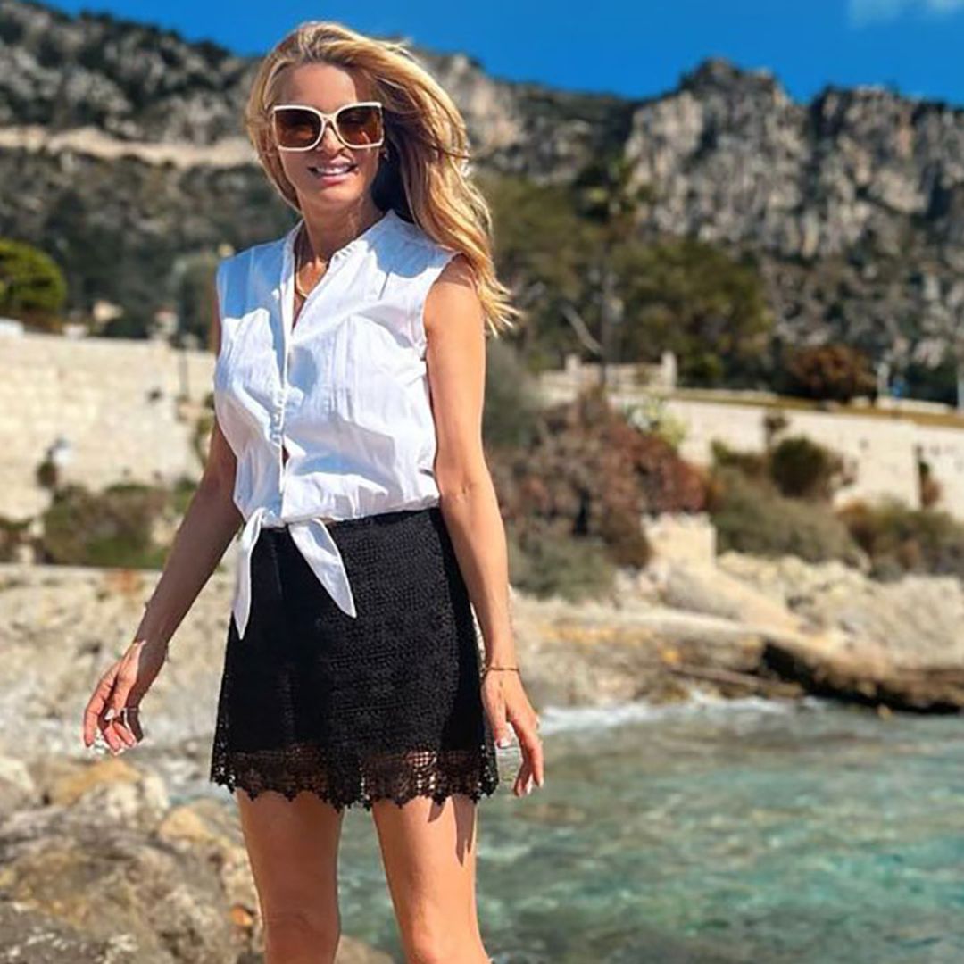 Tess Daly shares rare picture of daughters during idyllic family holiday in France