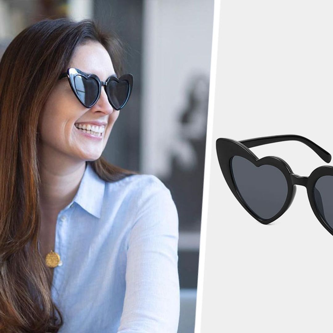 Amazon sells £12 heart-shaped sunglasses similar to Saint Laurent's £300 pair