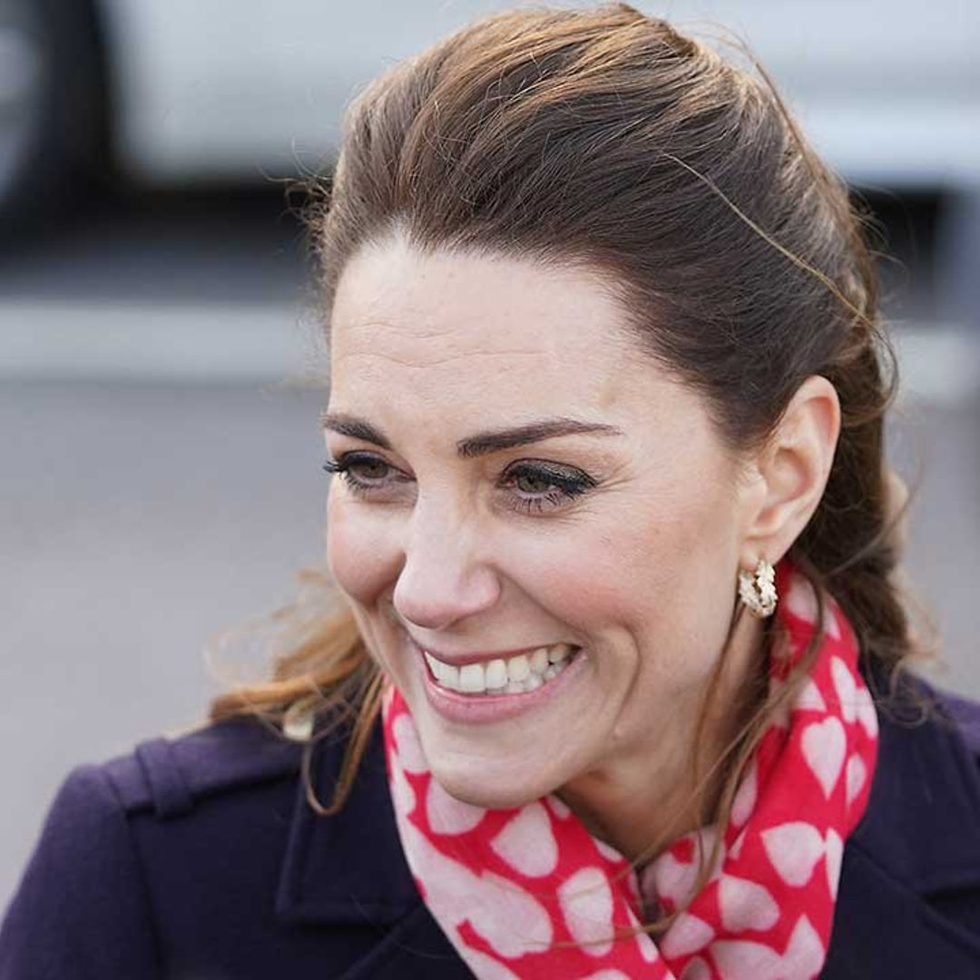 Duchess Kate's emotional reunion with school teachers in South Wales