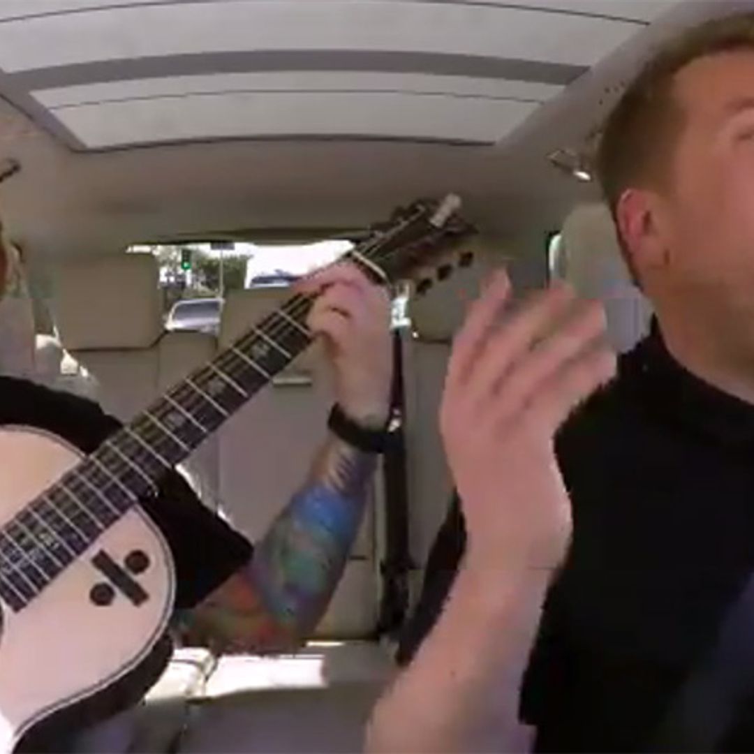 James Corden shares Ed Sheeran's Carpool Karaoke teaser – watch it here!