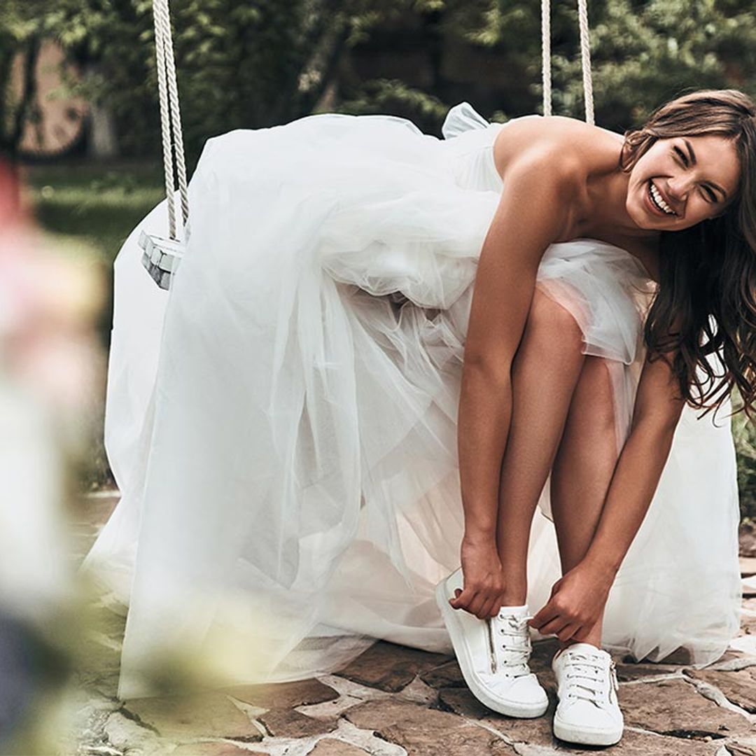 Wedding trainers are the bridal trend you need to try – and it's all thanks to Kate Spade
