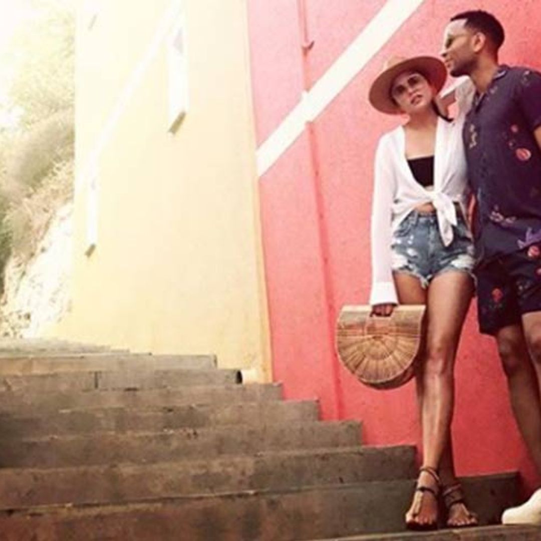Chrissy Teigen and John Legend take couples' holiday around the Mediterranean