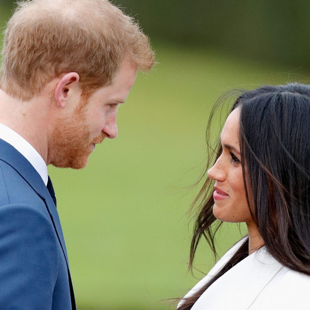 Watch: Meghan Markle and Prince Harry's engagement interview when they thought cameras were off