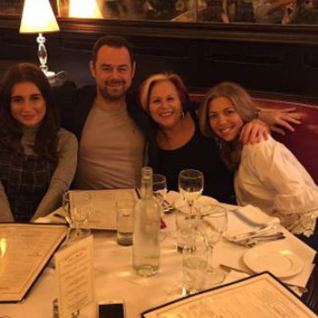 Danny Dyer celebrates signing two-year EastEnders contract with his family