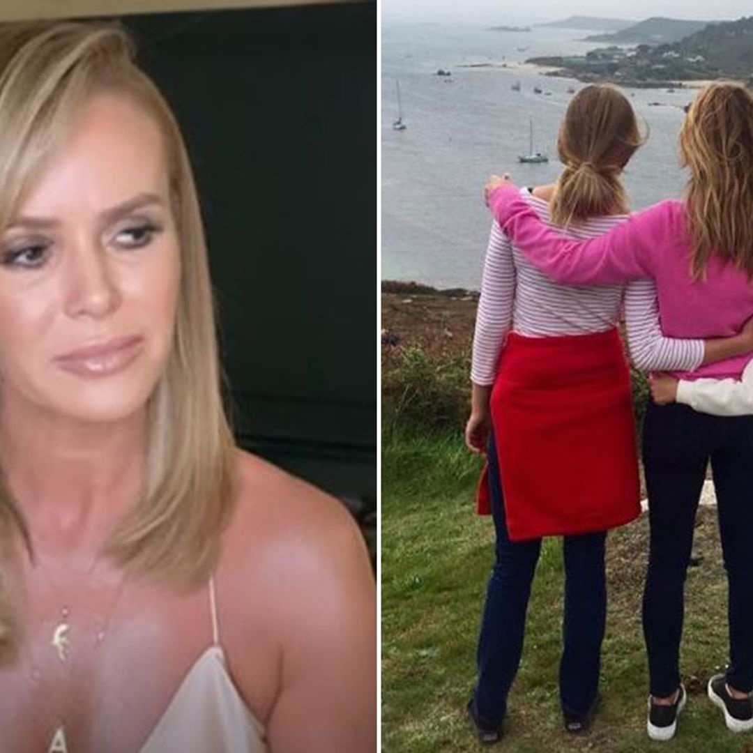 Amanda Holden holds back tears as she talks openly about son's traumatic stillbirth
