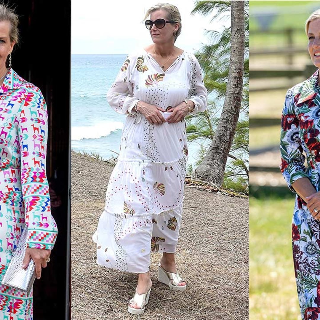 Sophie Wessex is ready for summer in floral maxi dress