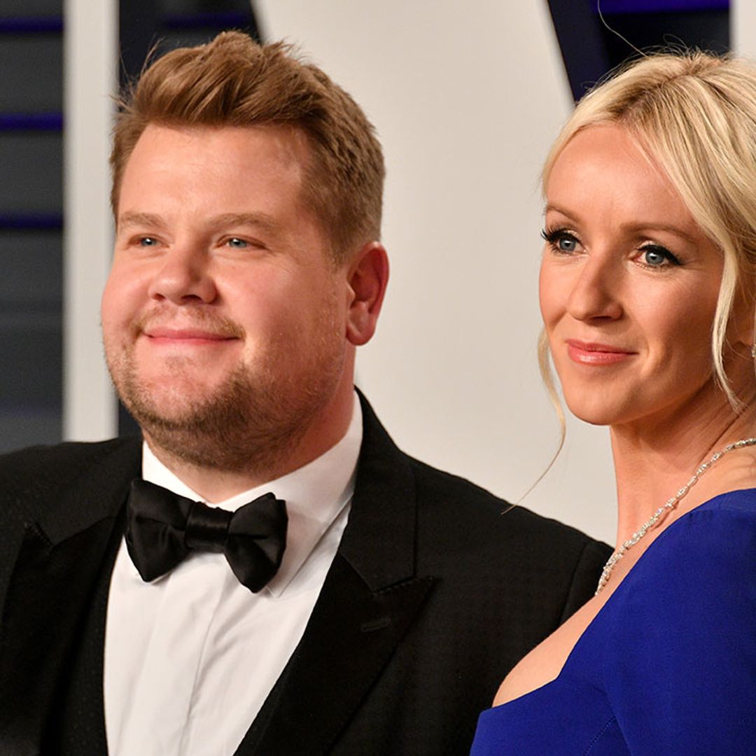 James Corden and wife Julia share rare public display of affection on romantic holiday