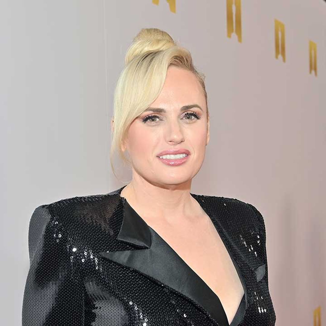 Rebel Wilson wows fans in wet-look leggings for exciting countdown