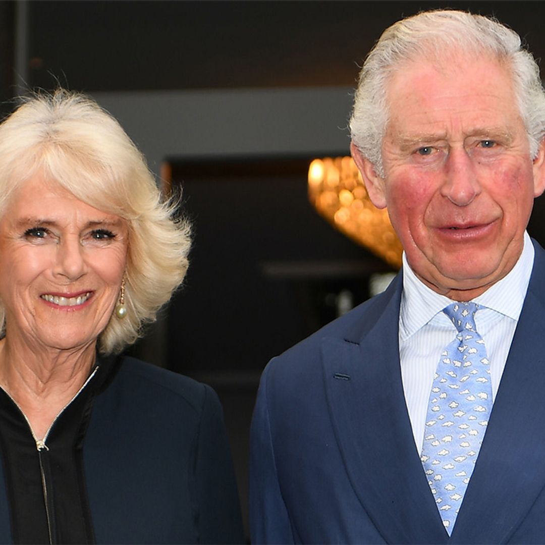 The Duchess of Cornwall brings glamour to the royal tour in a navy blue jumpsuit