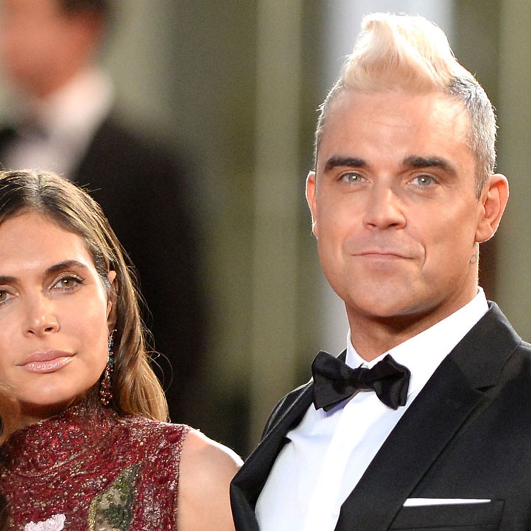 Robbie Williams and wife Ayda Field in tears over their children's big day