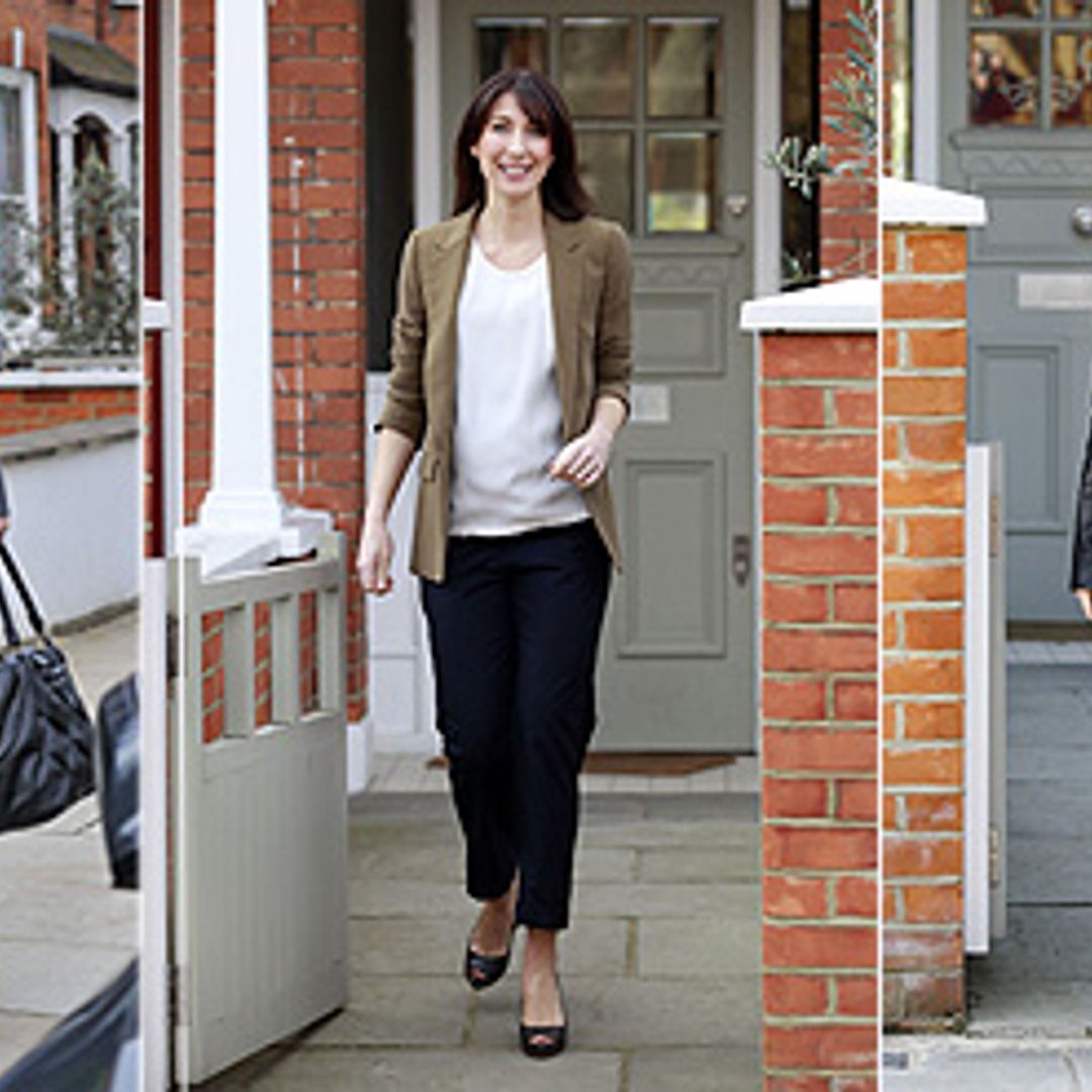 Pregnant Samantha Cameron makes a stylish debut on best dressed list
