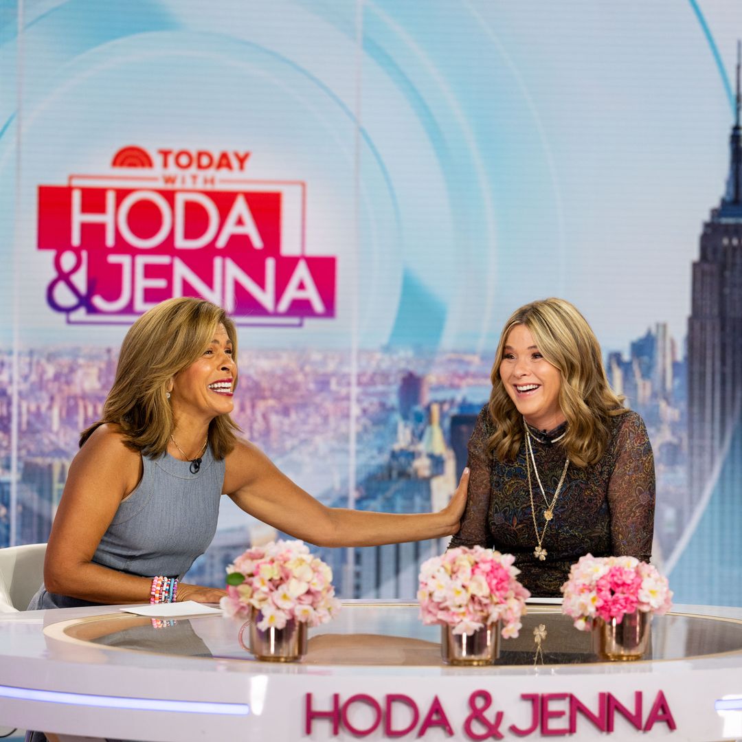 Jenna Bush Hager makes exciting announcement to co-star Hoda Kotb live on Today