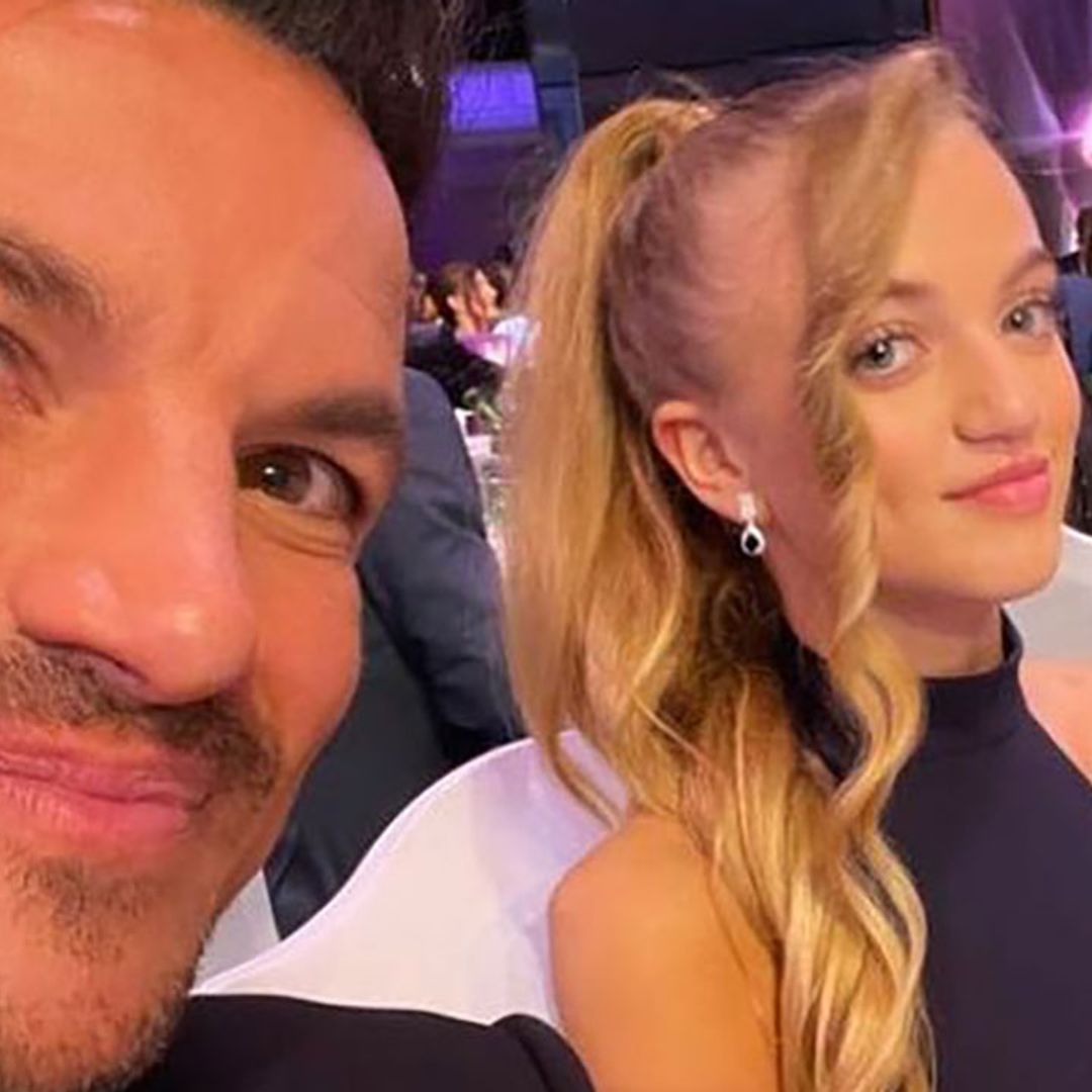 Peter Andre's daughter Princess tests positive for COVID and reveals diagnosis during live stream
