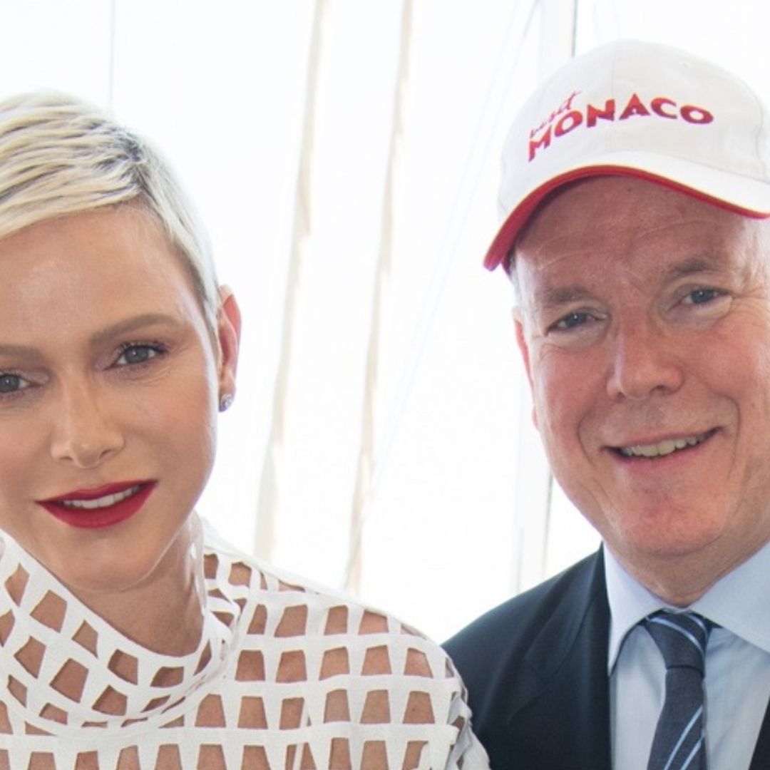 Prince Albert makes classic Dad move as he joins Princess Charlene in celebrating twins' achievement
