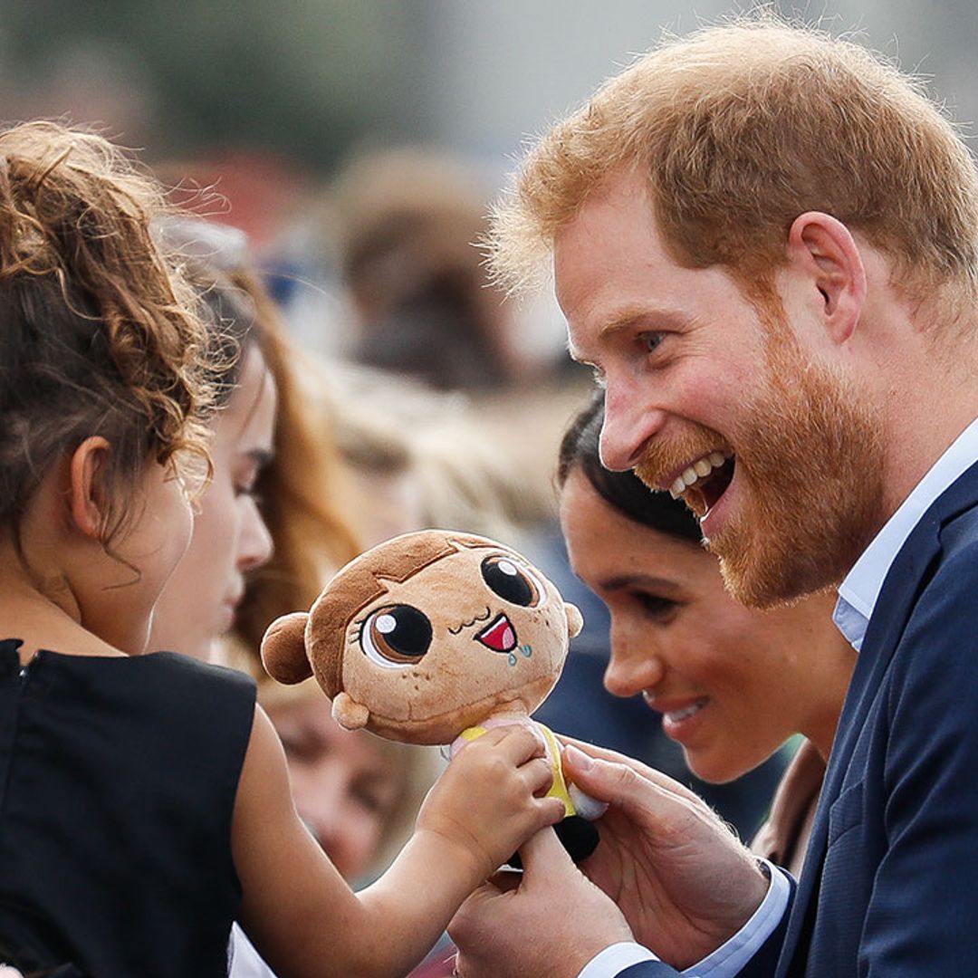 Kate Middleton, Prince Harry and other royals meeting kids - see cute pictures