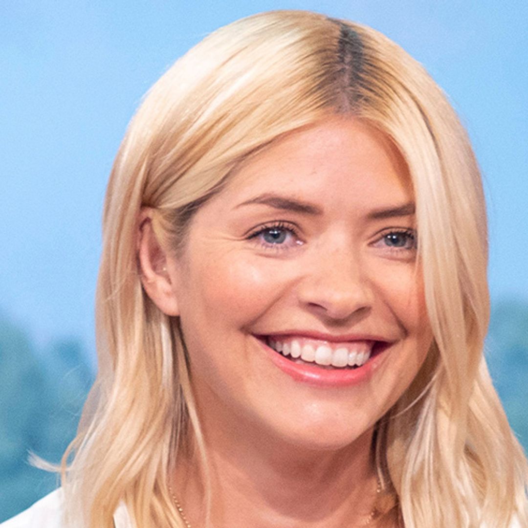 Holly Willoughby just wore the ultimate spring party dress & look how happy she looks