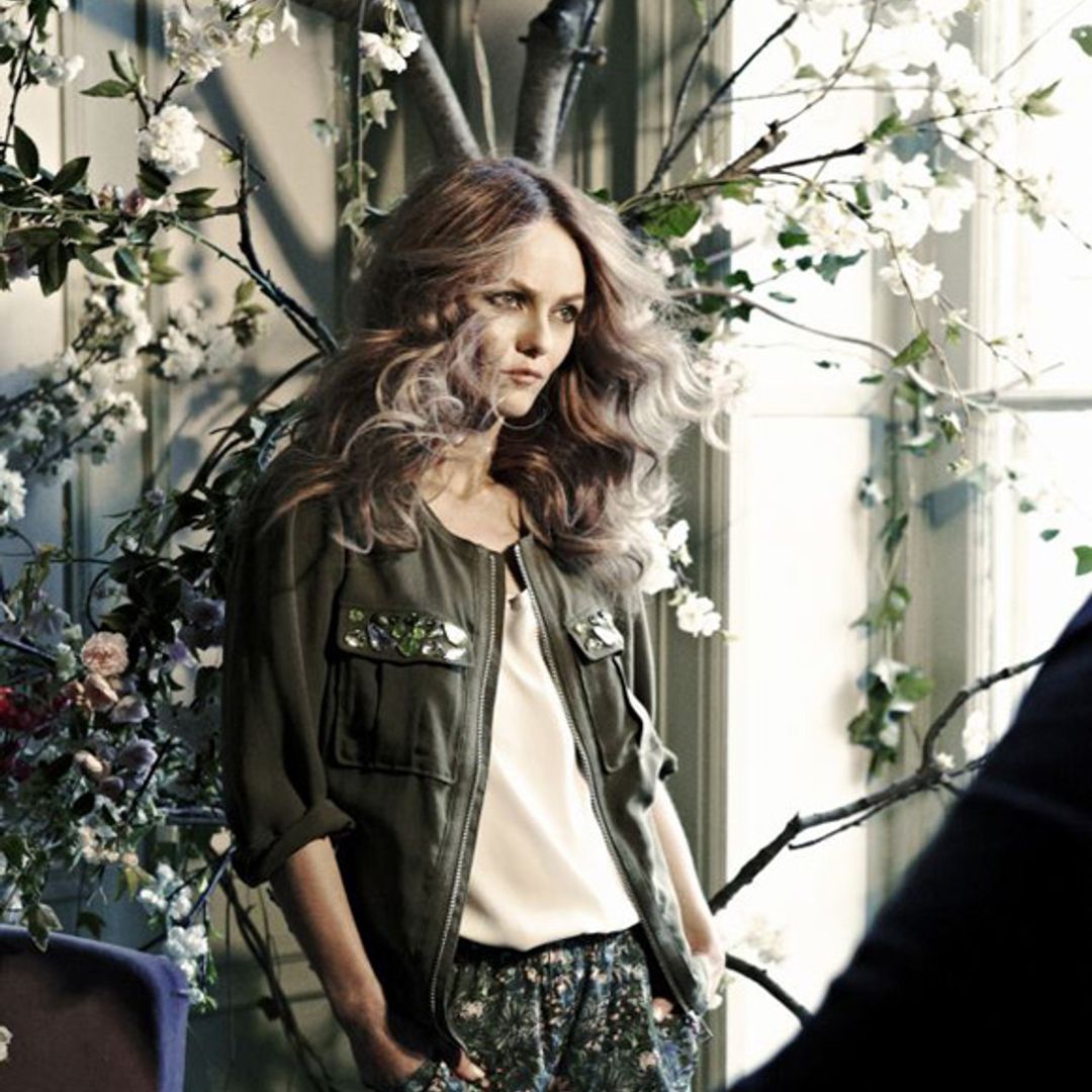French beauty Vanessa Paradis is unveiled as face of H&M's Conscious collection
