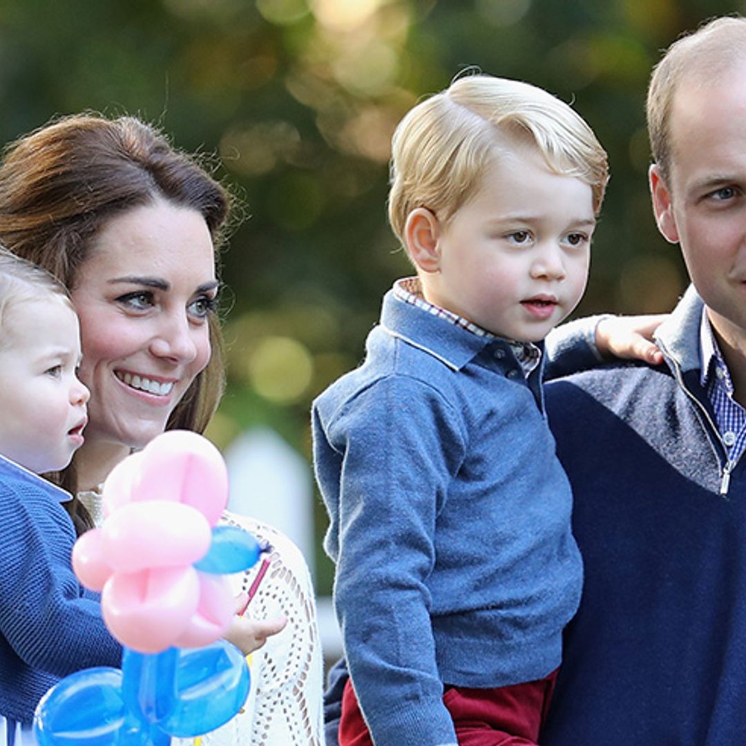 Prince William and Kate depart for royal tour with adorable George and Charlotte