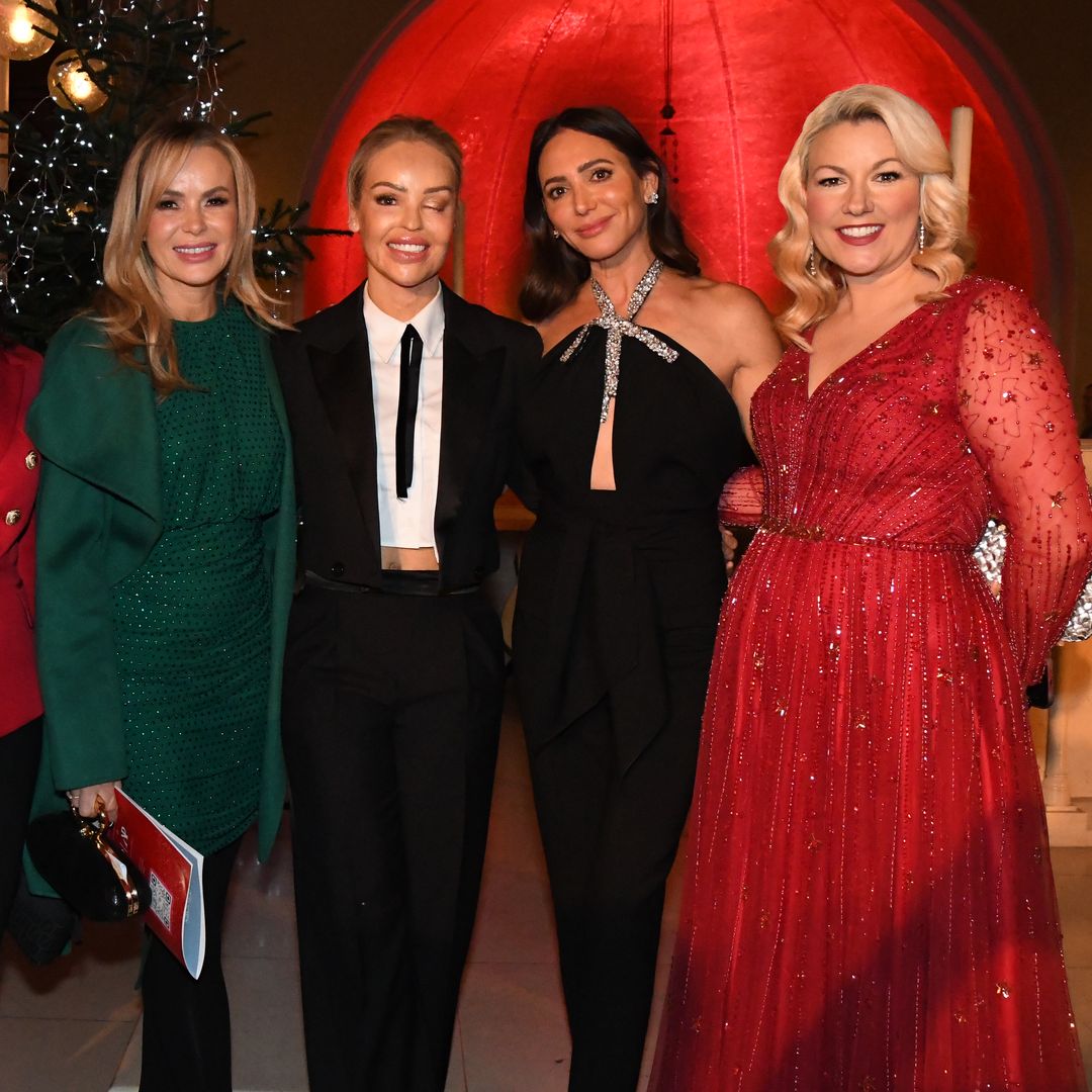 'Warrior' Katie Piper praised by friends Simon Cowell and Amanda Holden at emotional carol service in aid of her foundation