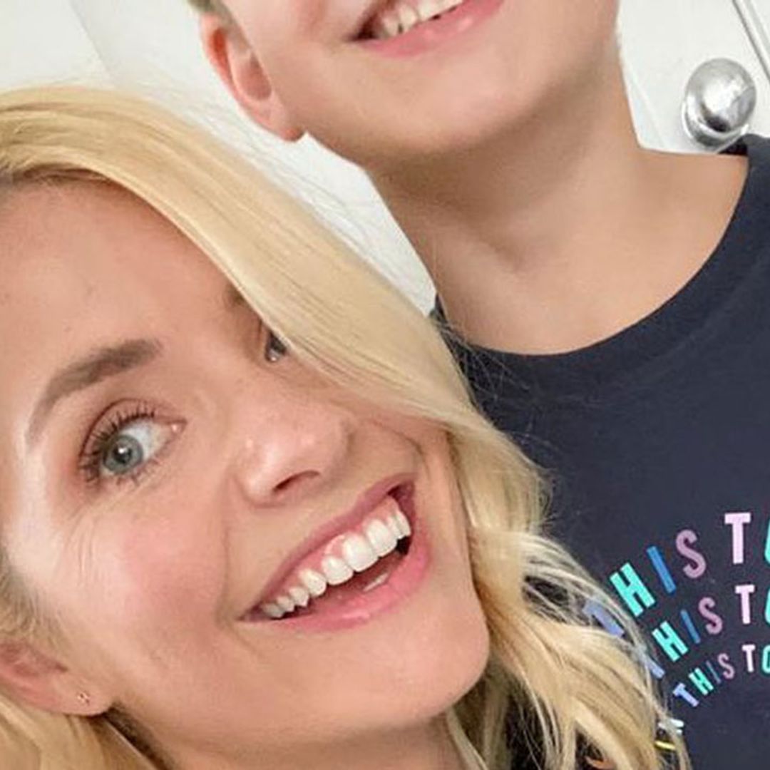 Holly Willoughby shares rare photo of grown-up son Chester for special reason