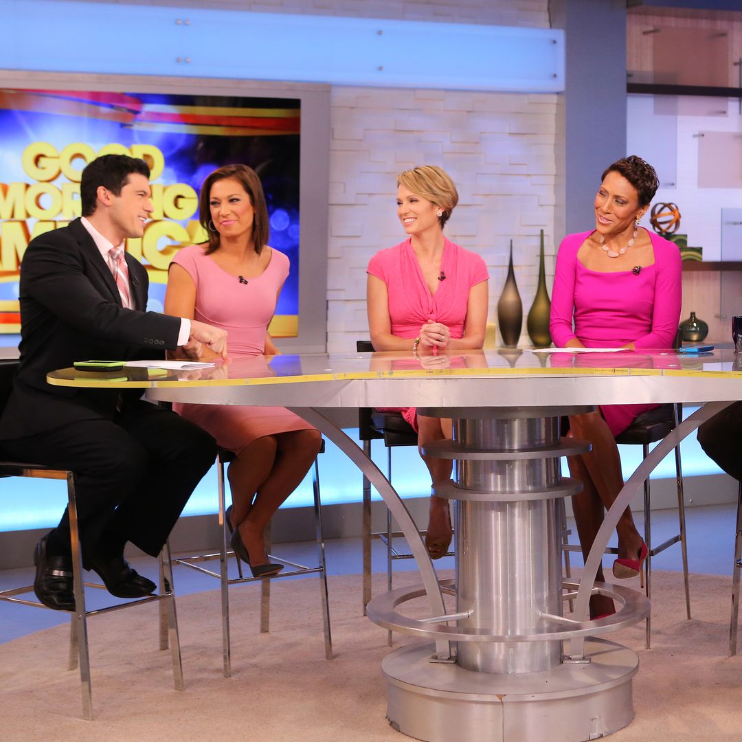Good Morning America hosts mark bittersweet departure from the show in behind-the-scenes photo