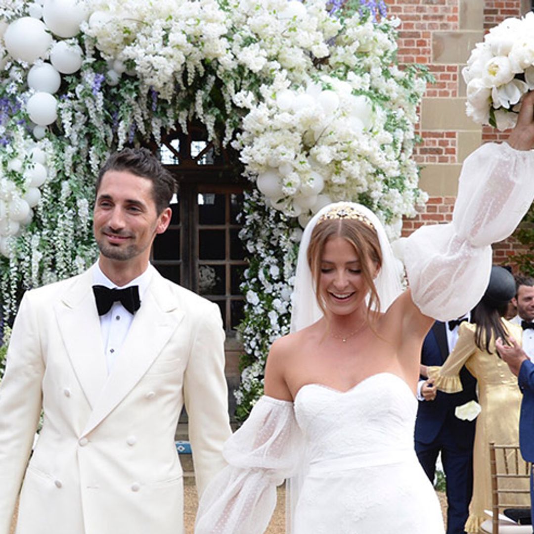 Millie Mackintosh and Hugo Taylor star in new exclusive wedding photo