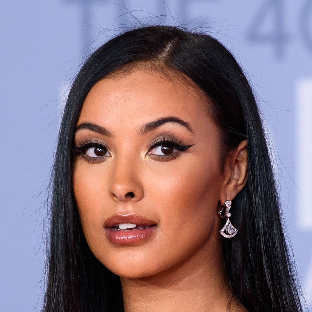 Maya Jama is a goddess in backless crochet gown with bold cut-outs