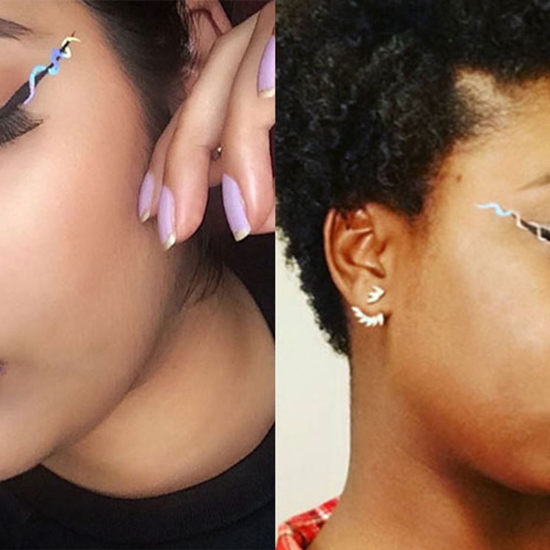 This ribbon eyeliner trend is taking Instagram by storm